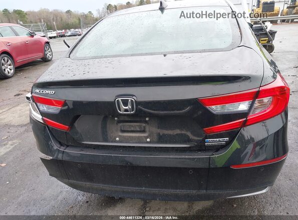 1HGCV3F98KA016063 2019 HONDA ACCORD HYBRID Black 