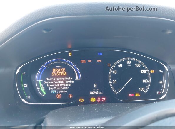1HGCV3F9XKA017862 2019 HONDA ACCORD HYBRID White 