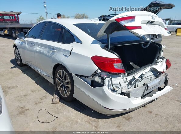 1HGCV3F9XKA017862 2019 HONDA ACCORD HYBRID White 