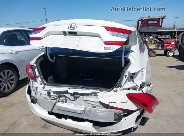 1HGCV3F9XKA017862 2019 HONDA ACCORD HYBRID White 