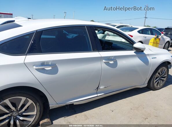 1HGCV3F9XKA017862 2019 HONDA ACCORD HYBRID White 