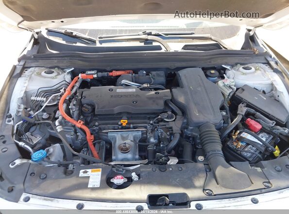 1HGCV3F9XKA017862 2019 HONDA ACCORD HYBRID White 