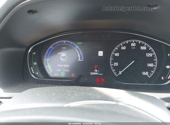 1HGCV3F9XLA010489 2020 HONDA ACCORD HYBRID White 