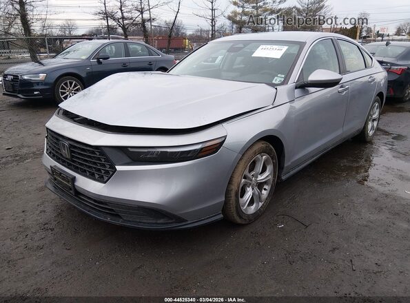 1HGCY1F21RA060561 2024 HONDA ACCORD Gray წინა მარცხენა ხედი სამი მეოთხედიდან