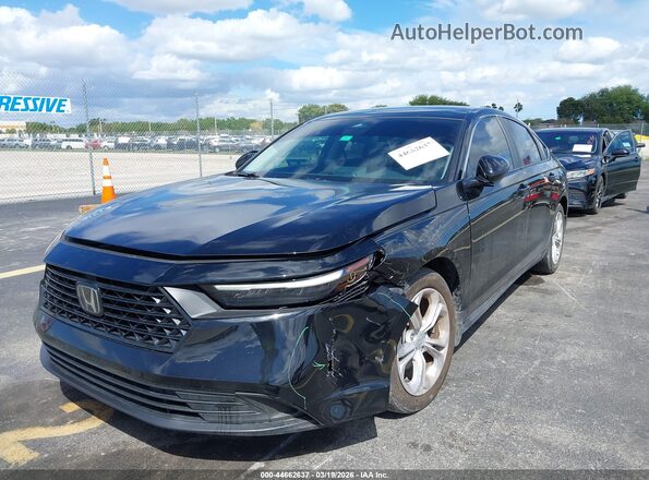 1HGCY1F24SA009268 2025 HONDA ACCORD Black Front view