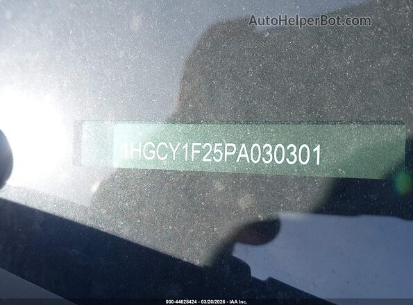 1HGCY1F25PA030301 2023 HONDA ACCORD Серый 