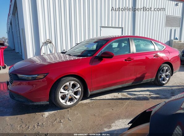 1HGCY1F29RA010636 2024 HONDA ACCORD Red Przód lewy