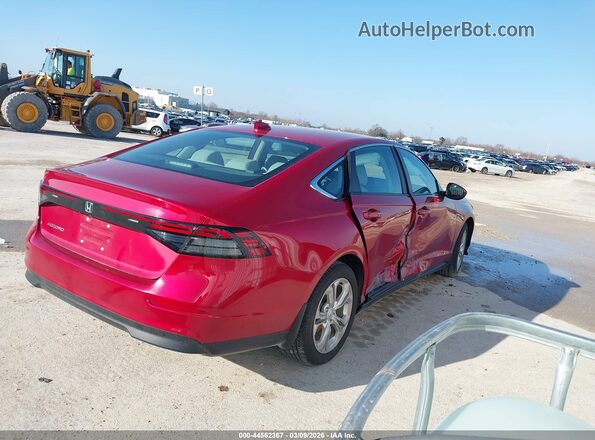 1HGCY1F29RA010636 2024 HONDA ACCORD Red Tył prawy