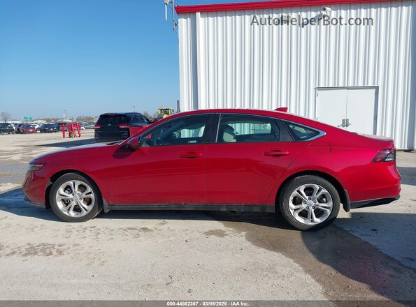 1HGCY1F29RA010636 2024 HONDA ACCORD Red Widok wnętrza 360 stopni
