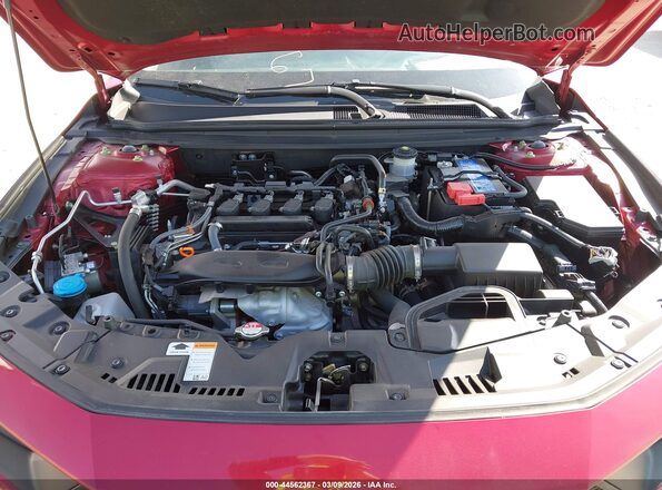 1HGCY1F29RA010636 2024 HONDA ACCORD Red Widok z tyłu