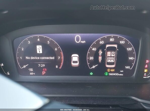 1HGCY1F31RA062822 2024 HONDA ACCORD Black Вид задніх сидінь