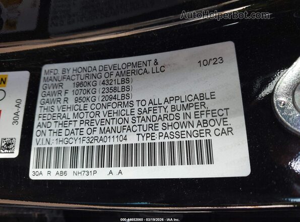1HGCY1F32RA011104 2024 HONDA ACCORD Black 