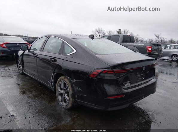 1HGCY1F34RA005076 2024 HONDA ACCORD Black Rear left