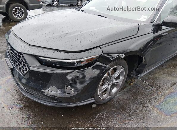 1HGCY1F34RA005076 2024 HONDA ACCORD Black Front view