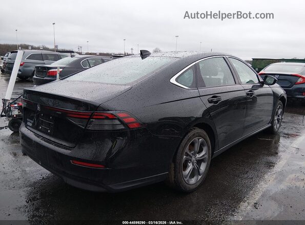 1HGCY1F34RA005076 2024 HONDA ACCORD Black Rear right
