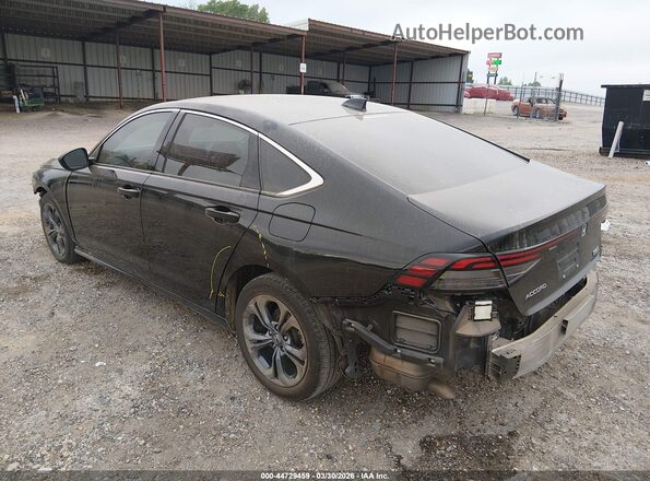 1HGCY1F39PA032495 2023 HONDA ACCORD Black უკანა მარცხენა