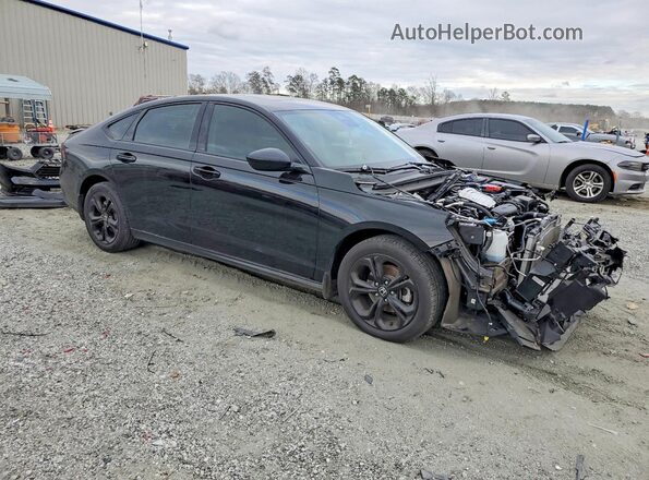 1HGCY1F41SA013666 2025 HONDA ACCORD Black Передня права чверть
