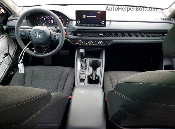 1HGCY1F41SA013666 2025 HONDA ACCORD Black Вид панелі приладів