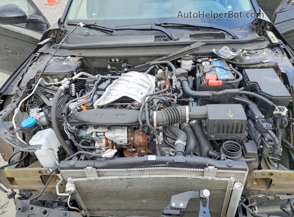 1HGCY1F41SA013666 2025 HONDA ACCORD Black Вид задньої частини салону