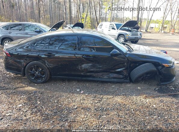 1HGCY1F41SA055223 2025 HONDA ACCORD Black წინა ხედი