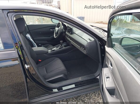 1HGCY1F43SA041887 2025 HONDA ACCORD Черный Вид салона спереди