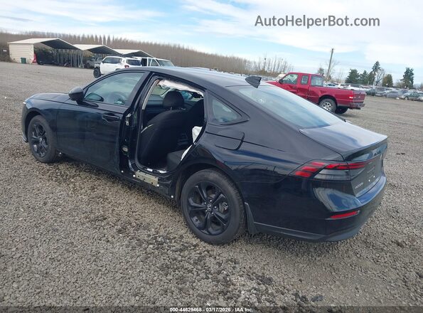 1HGCY1F43SA041887 2025 HONDA ACCORD Черный Задняя левая четверть