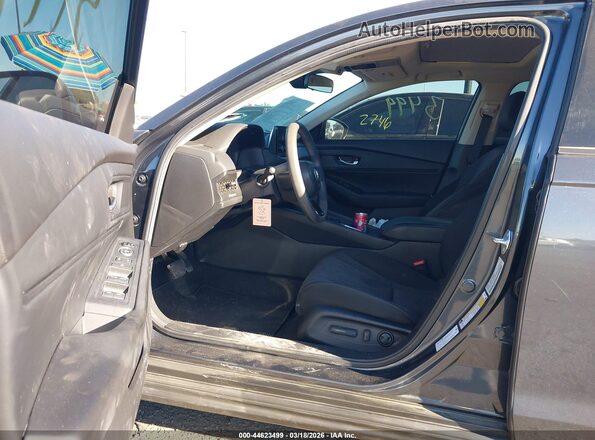1HGCY1F45SA006316 2025 HONDA ACCORD Gray წინა სალონის ხედი