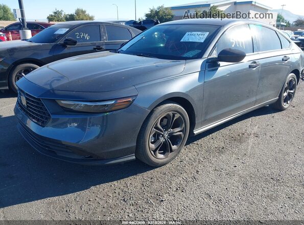 1HGCY1F45SA006316 2025 HONDA ACCORD Gray წინა მარცხენა ხედი სამი მეოთხედიდან