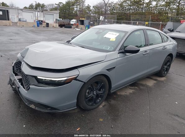 1HGCY1F4XSA061912 2025 HONDA ACCORD Gray Front left