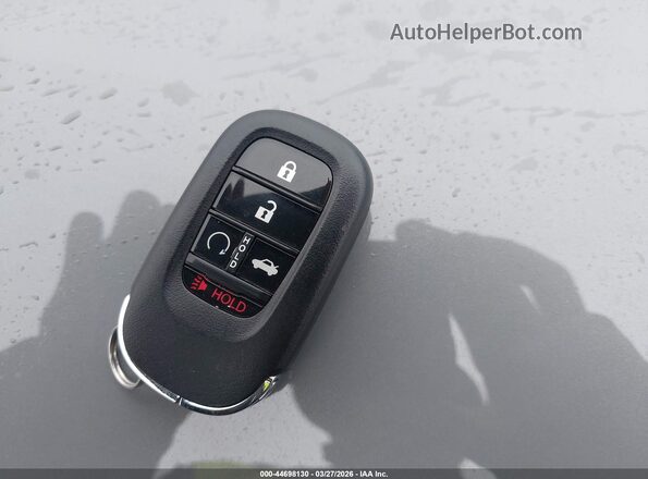 1HGCY1F4XSA061912 2025 HONDA ACCORD Gray Dashboard view