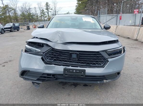 1HGCY1F4XSA061912 2025 HONDA ACCORD Gray Instrument cluster view