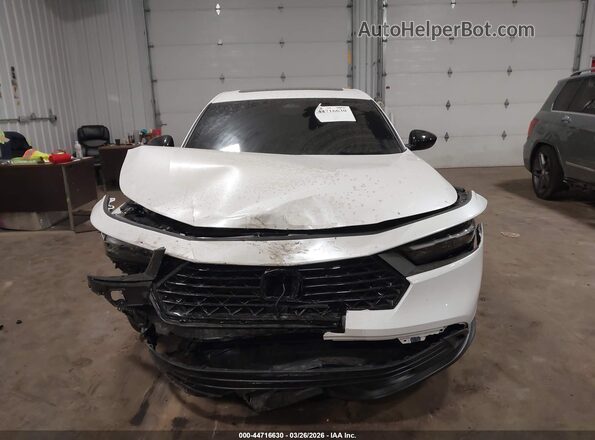 1HGCY2F50SA087949 2025 HONDA ACCORD White Dashboard view