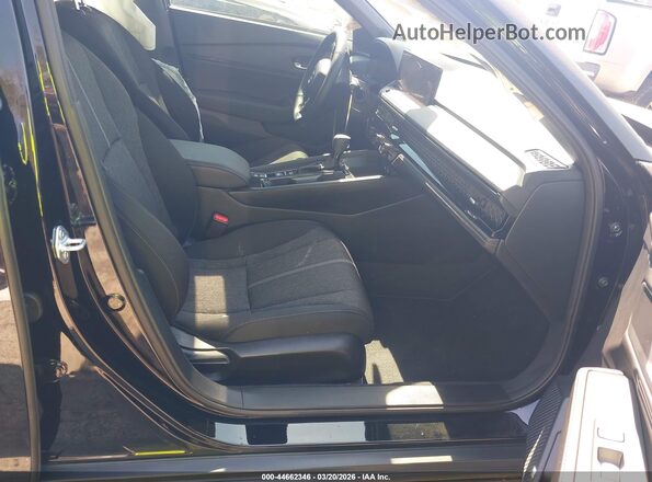 1HGCY2F50SA097798 2025 HONDA ACCORD HYBRID Black Vista interior delantera
