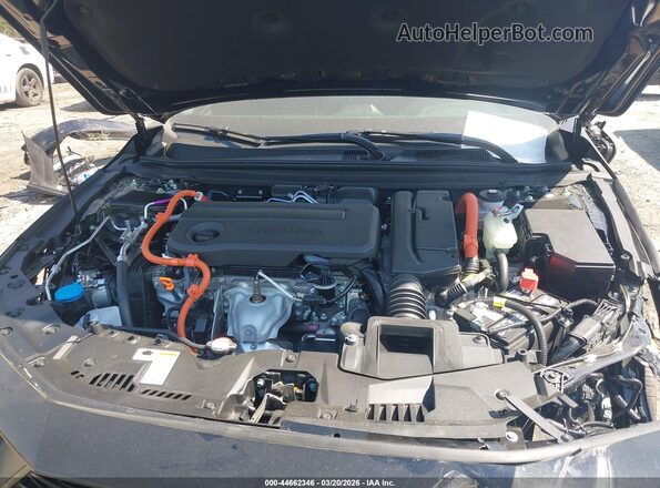 1HGCY2F50SA097798 2025 HONDA ACCORD HYBRID Black Vista trasera