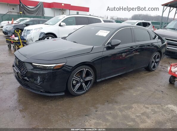 1HGCY2F56RA058059 2024 HONDA ACCORD HYBRID Черный 