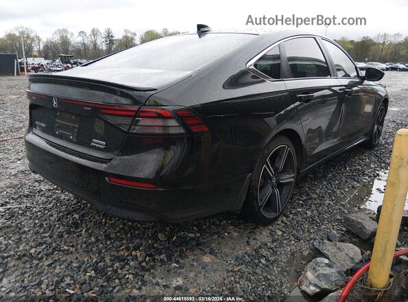 1HGCY2F57PA067303 2023 HONDA ACCORD Black Հետևի աջ