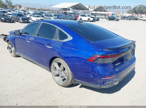 1HGCY2F57RA049063 2024 HONDA ACCORD Blue Задня ліва чверть