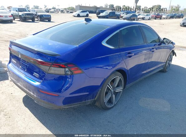 1HGCY2F57RA049063 2024 HONDA ACCORD Blue Задня права чверть