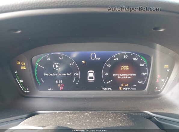 1HGCY2F58SA085737 2025 HONDA ACCORD HYBRID Blue 