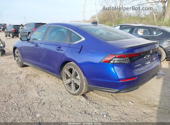 1HGCY2F58SA085737 2025 HONDA ACCORD HYBRID Blue 