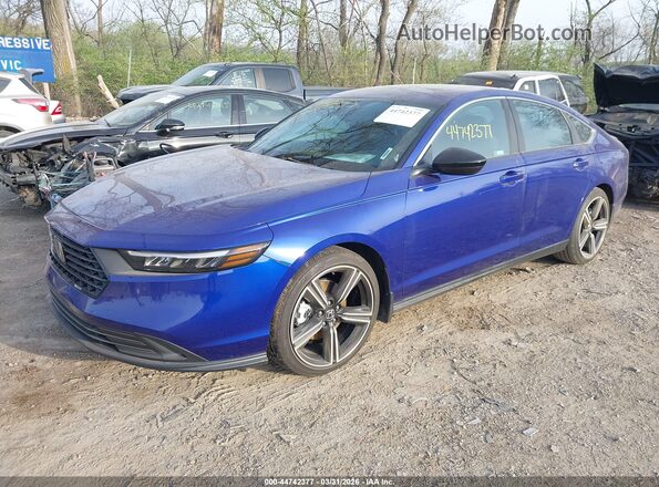 1HGCY2F58SA085737 2025 HONDA ACCORD HYBRID Blue 