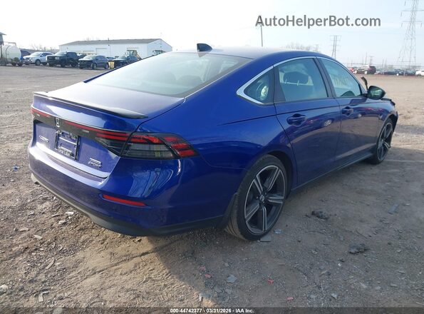 1HGCY2F58SA085737 2025 HONDA ACCORD HYBRID Blue 