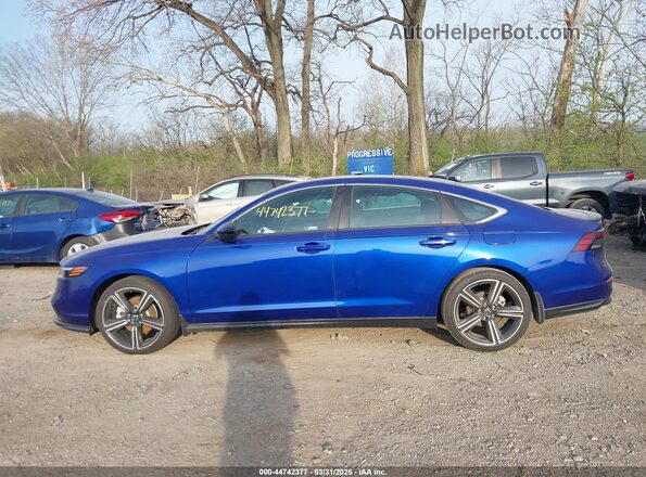 1HGCY2F58SA085737 2025 HONDA ACCORD HYBRID Blue 