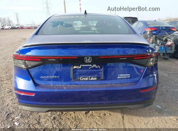 1HGCY2F58SA085737 2025 HONDA ACCORD HYBRID Blue 