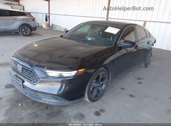 1HGCY2F59PA041060 2023 HONDA ACCORD HYBRID Black 