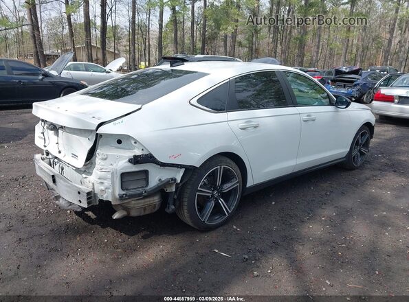 1HGCY2F5XPA012974 2023 HONDA ACCORD HYBRID White 
