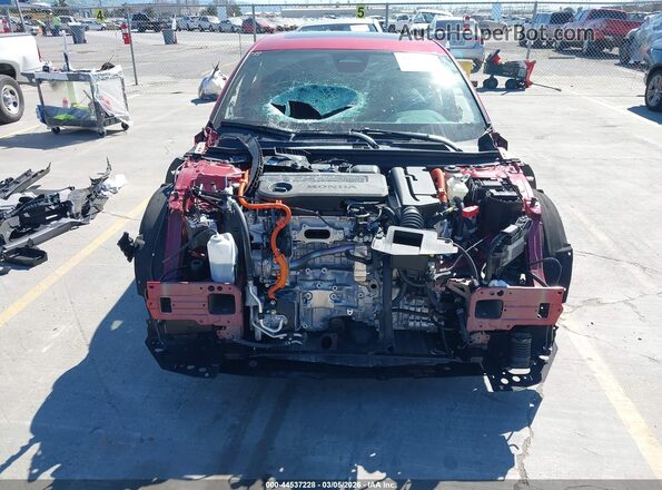 1HGCY2F5XSA000462 2025 HONDA ACCORD HYBRID Красный 