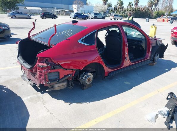 1HGCY2F5XSA000462 2025 HONDA ACCORD HYBRID Красный 