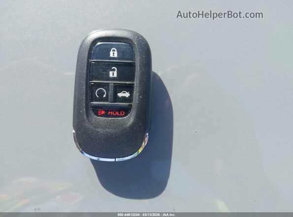 1HGCY2F63SA011960 2025 HONDA ACCORD HYBRID Gray წინა პანელის ხედი