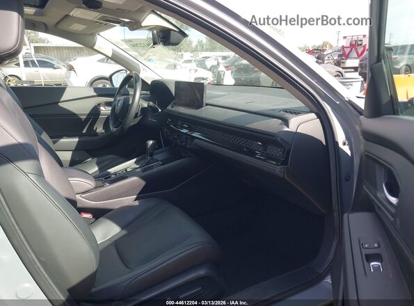 1HGCY2F63SA011960 2025 HONDA ACCORD HYBRID Gray წინა სალონის ხედი